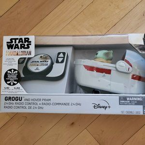 Star Wars The Mandalorian Grogu and Hover Pram 2.4ghz Radio Control NEW